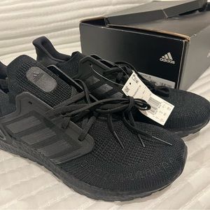 Men’s Addidas Ultraboost 20 black size 12.5 new with tags